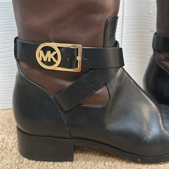 Michael Kors Leather Boots (Size 8.5) - Picture 3 of 9